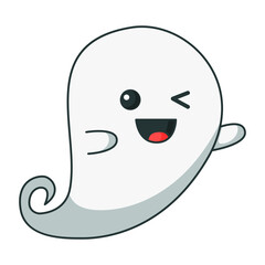 Obraz premium Ghost icon.