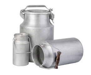 aluminium milk can