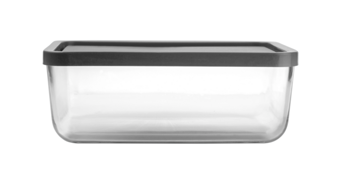 glass food container