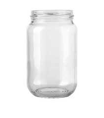empty glass jar