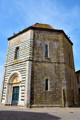 baptistery of Volterra tuscany Italy