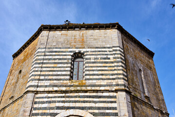baptistery of Volterra tuscany Italy