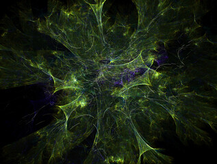 Imaginatory fractal abstract background Image