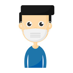 people in protective masks, stop corona virus, covid 19 quarantine sick male, bacteria.