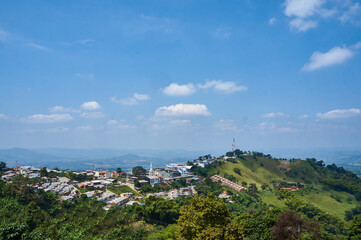 Fototapeta na wymiar View of Buenavista, Quindio, Colombia