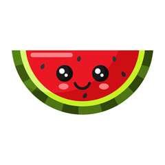Obraz premium Watermelon icon.