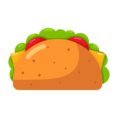 Taco icon.