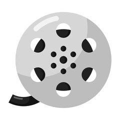 Fototapeta premium Film Reel icon.