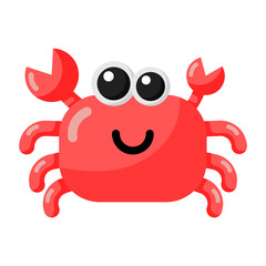 Crab icon,