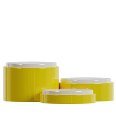 3d podium and perform stage