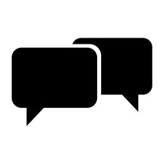 Naklejka premium comment icon, bubble chat.