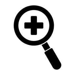 Obraz premium Zoom in icon.