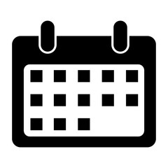 Calendar icon.