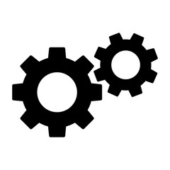 Gear cogs icon.