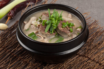 Korean food, food, sundaeguk, sundaeguk, sundaegukbap, beef bone soup, cooking, sundae,한식, 음식, 순대국 ,순댓국, 순대국밥, 사골국 ,요리 ,순대,

