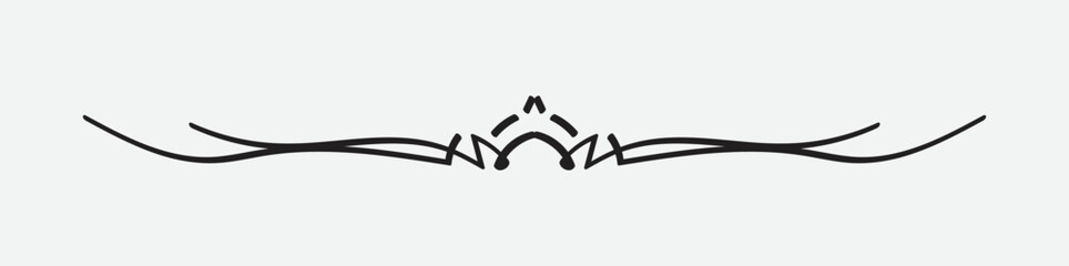 text divider, decorative element, border and page rule frame