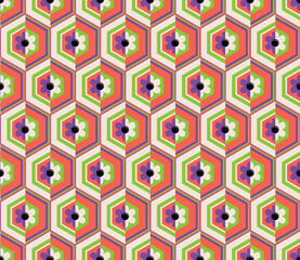 Geometric pattern for decoration and textiles. small motif for decoration and clothing fabrics