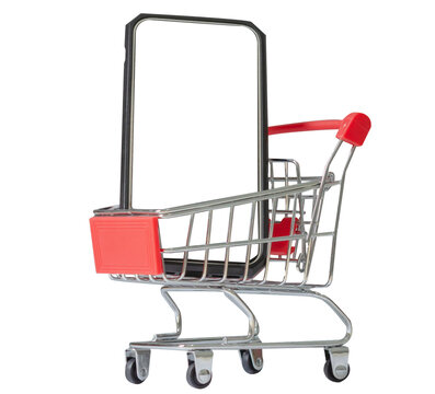 Small cart and smart phone