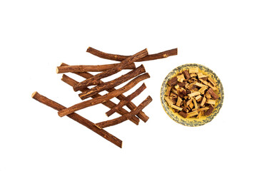 Glycyrrhiza glabra - Licorice, an effective medicinal plant for coughs and stomach ailments