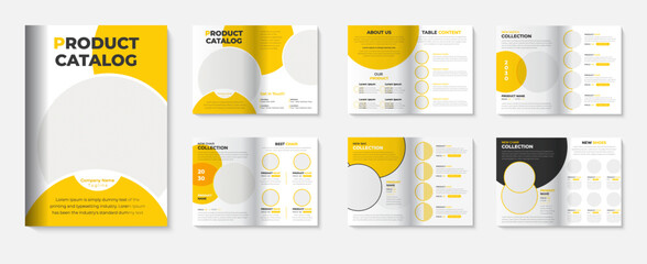 Product catalog template or Product Catalogue Design