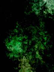 幻想的な緑色の水彩テクスチャ背景