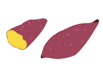 さつまいものイラスト