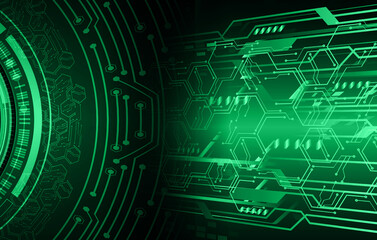 cyber circuit future technology concept background