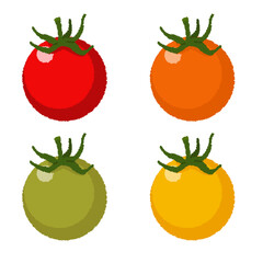 ミニトマトのイラスト