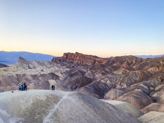 Death Valley Mountains at Sunset