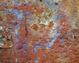 rusty metal background