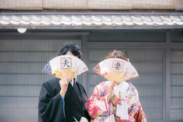 【結婚式】前撮り、和装、祇園