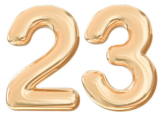 3d golden number 23