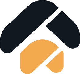 Letter A logo design
