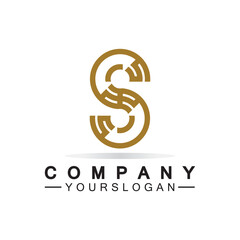 S Logo. Letter S logo icon design template