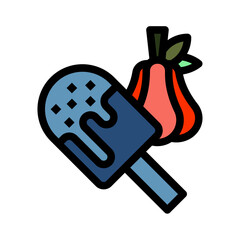 rose apple ice cream