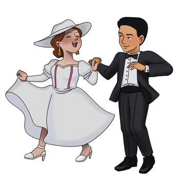 Baile t&iacute;pico tacne&ntilde;o Polca