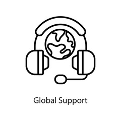 Data Transfer vector Outline Icon Design illustration on White background. EPS 10 File 