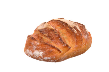 Bread isolated on a white background