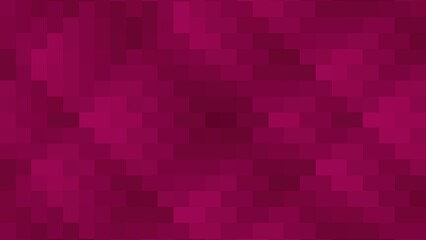 High resolution mosaic square background. Pixelated boxes background.Dark Magenta gradient pixels. Magenta box pixels effect. Seamless geometric box pattern. Banner Design 