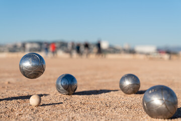P&eacute;tanque, fameux jeux de boules 