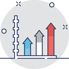 Growth Vector Icon