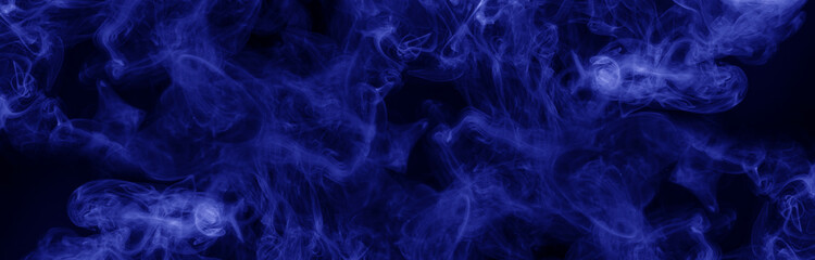 blue smoke background