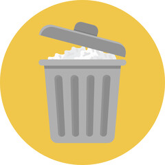 Dustbin Vector Icon