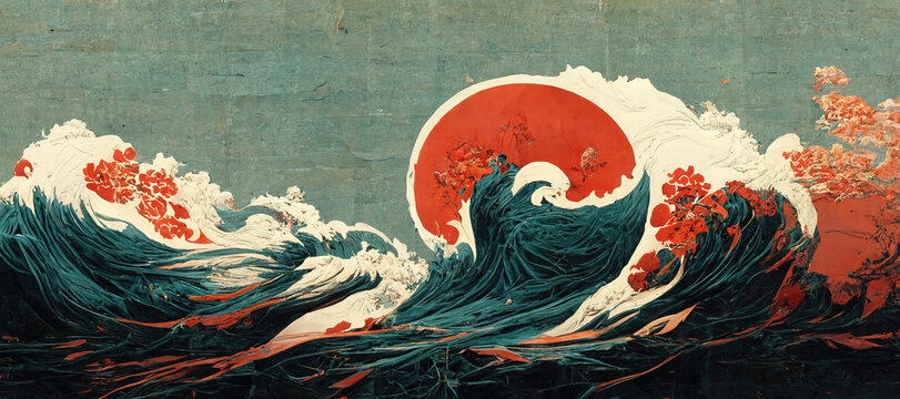 Hokusai Images – Browse 2,451 Stock Photos, Vectors, and Video