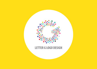 Letter G logo design concept