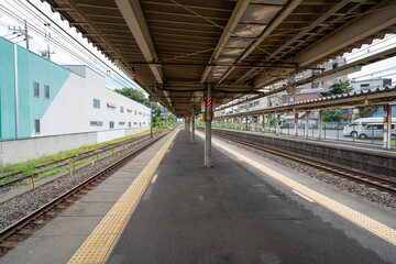 Fototapeta na wymiar JR蓮田駅