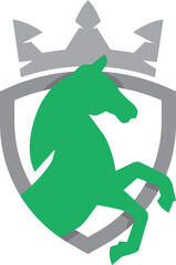 Horse Shield Logo