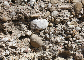 Old stone wall as an abstract background.
