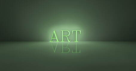 symbol neon text