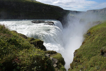 Obraz na płótnie Canvas Gullfoss waterfall in Iceland